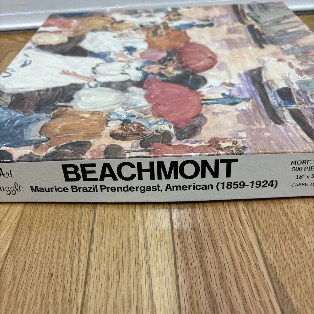 Hard‎ 500 piece Impressionistic puzzle 